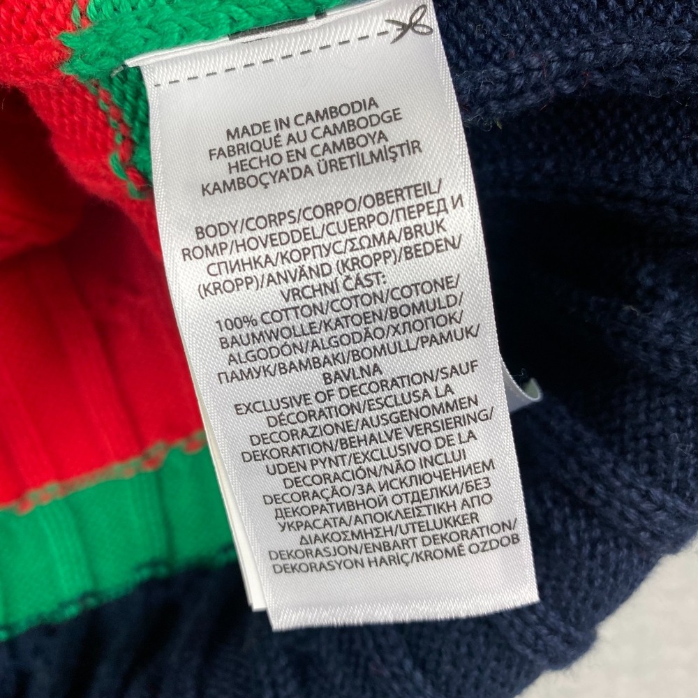 Polo Ralph Lauren Womens Cable Knit pocket Sweater 2XL colorful Preppy pony - Picture 7 of 14